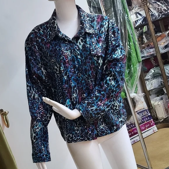 Elementz Snake Skin Jacket - Picture 12 of 12